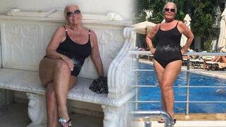 Gönül Yazar'dan mayolu pozlar