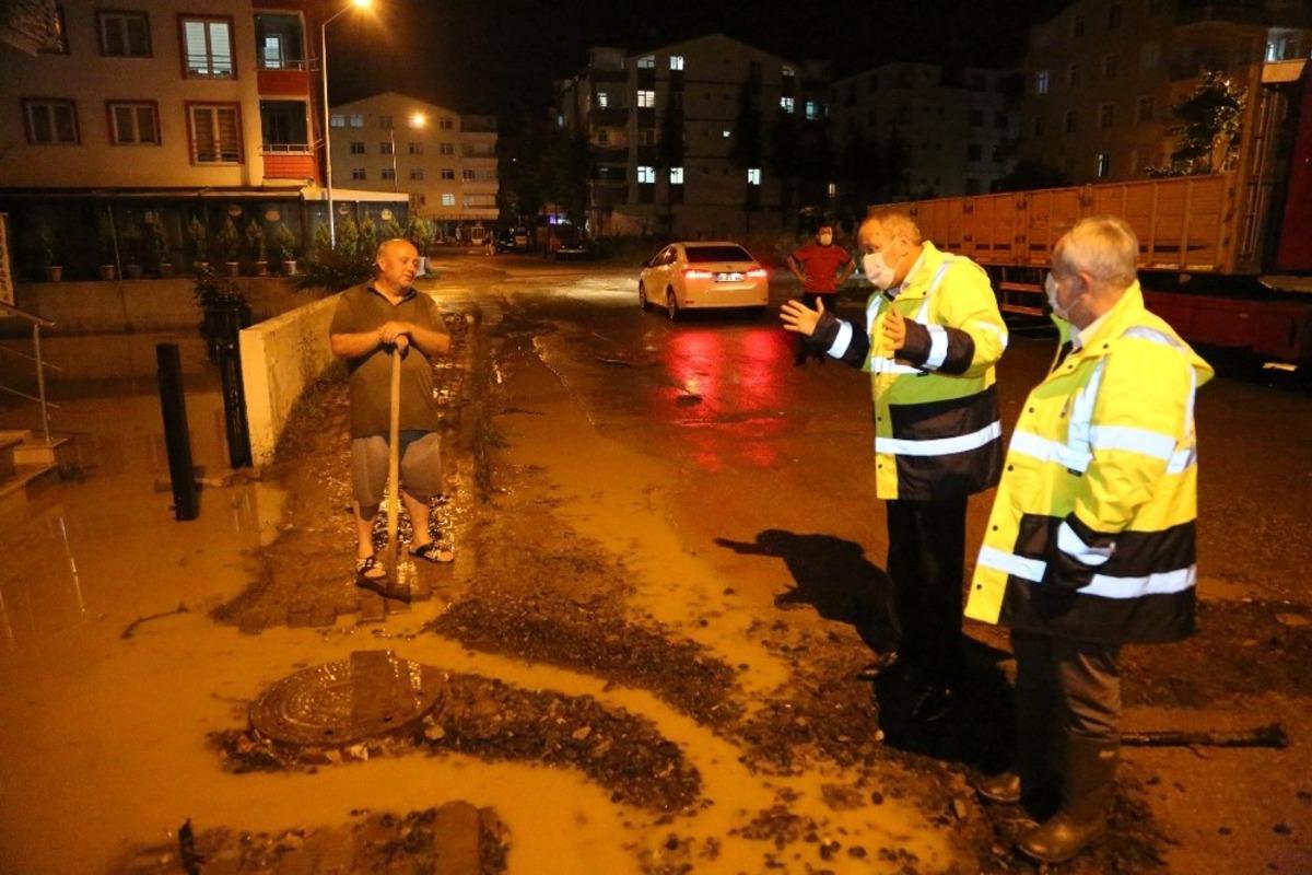 Ordu&rsquo;da şiddetli yağışa hızlı m&uuml;dahale