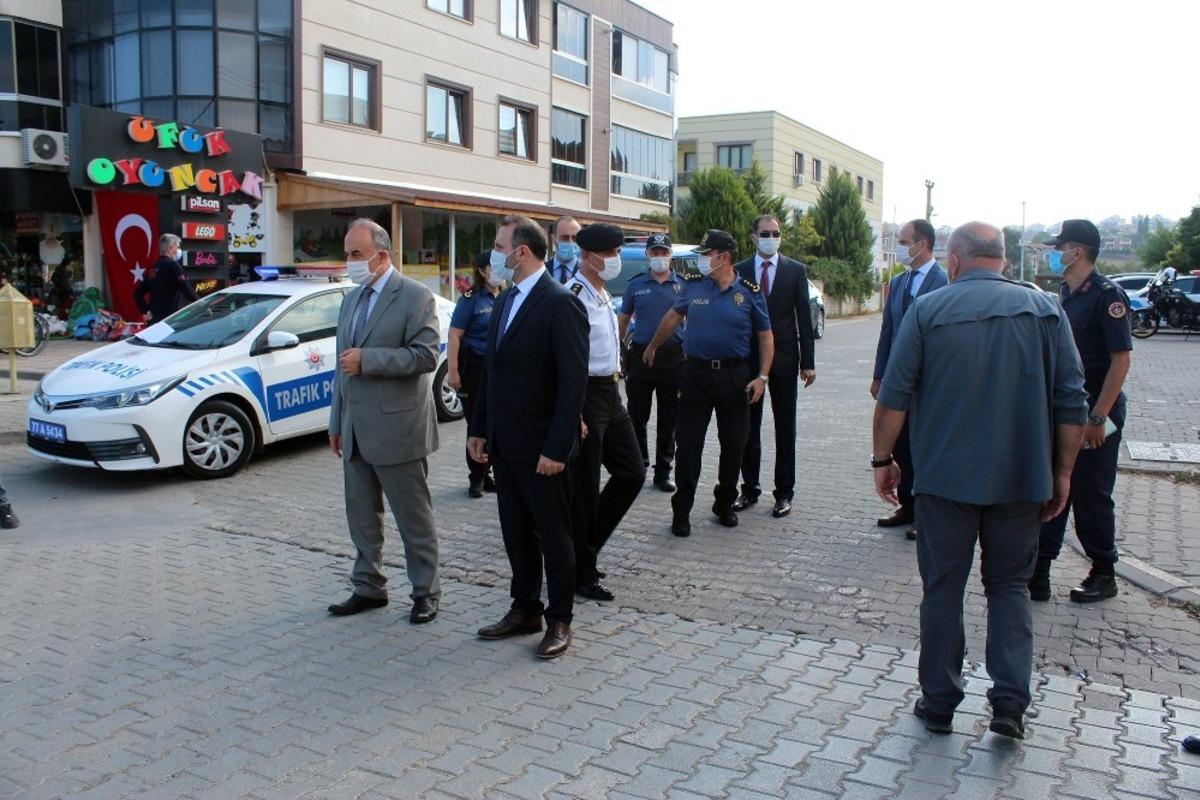 Yalova&rsquo;da korona vir&uuml;s tedbirleri denetimi