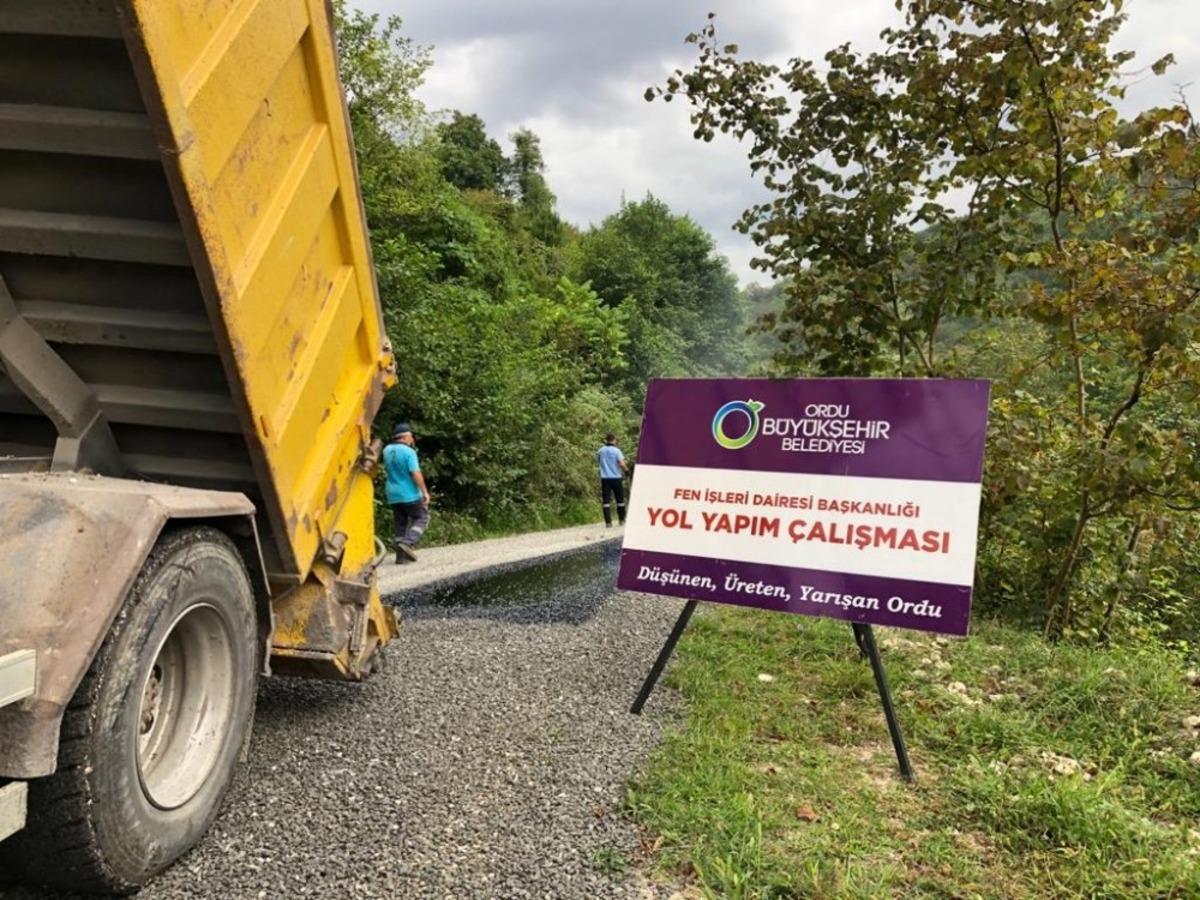 Fatsa&rsquo;nın mahallerine asfalt konforu