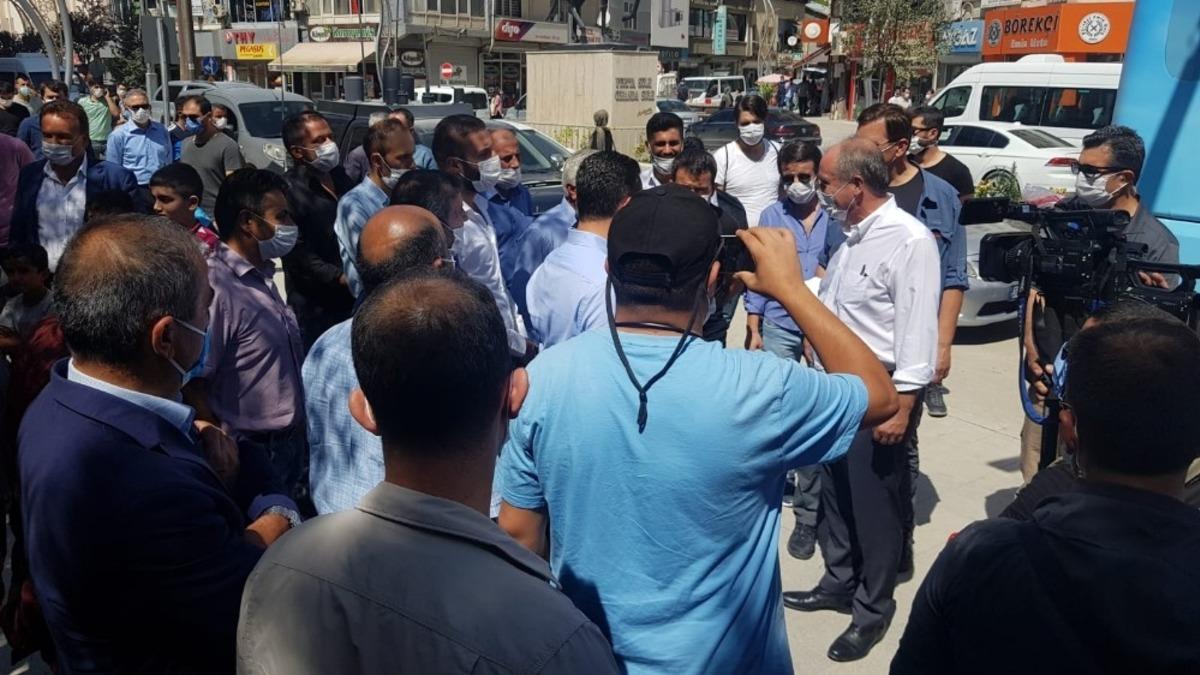 Muharrem İnce Hakkari&rsquo;de esnafı ziyaret etti