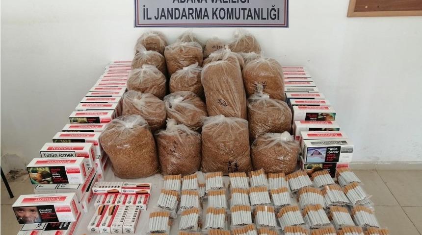 Kozan&rsquo;da ka&ccedil;ak t&uuml;t&uuml;n operasyonu