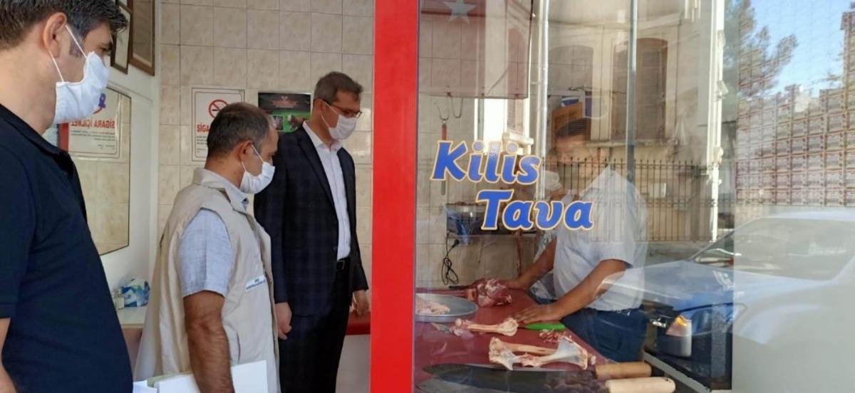 Kilis&rsquo;te kebap ve d&ouml;nerciler denetlendi
