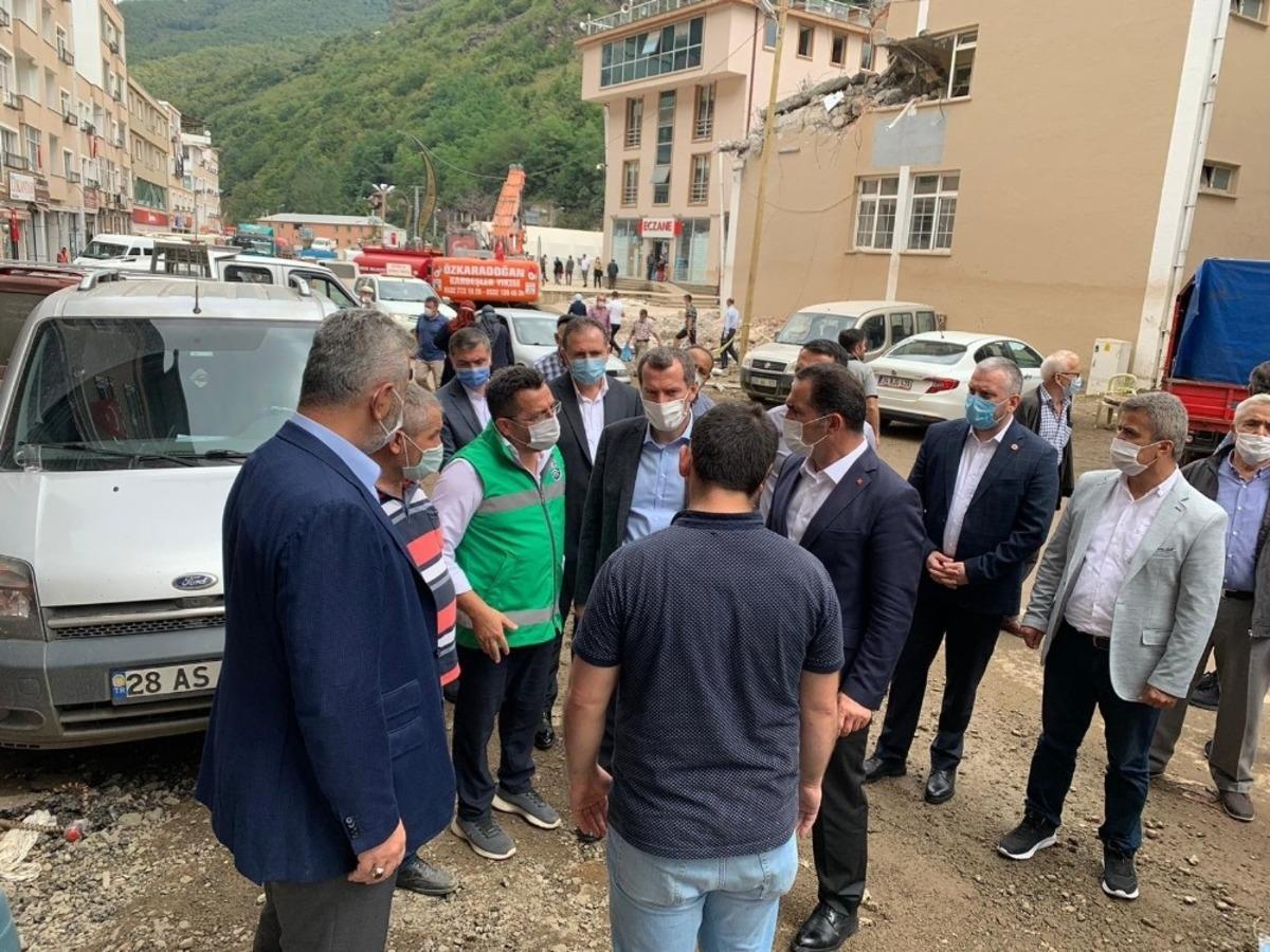 İstanbul&rsquo;un il&ccedil;e belediyelerinden Dereli&rsquo;ye destek