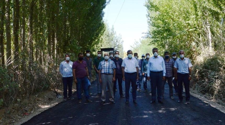 K&ouml;m&uuml;şhan&rsquo;da asfalt sevinci