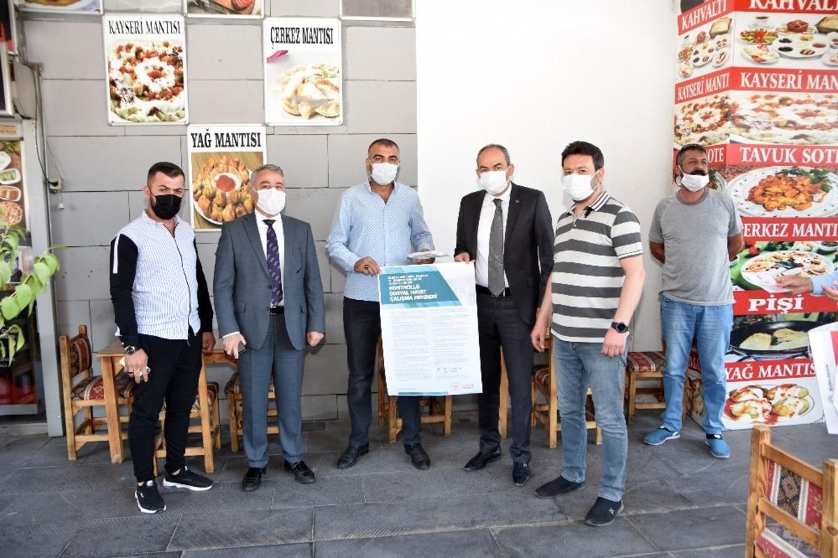 KTO Başkanı G&uuml;lsoy&rsquo;dan Hunat &Ccedil;arşısı&rsquo;nda korona vir&uuml;s denetimi