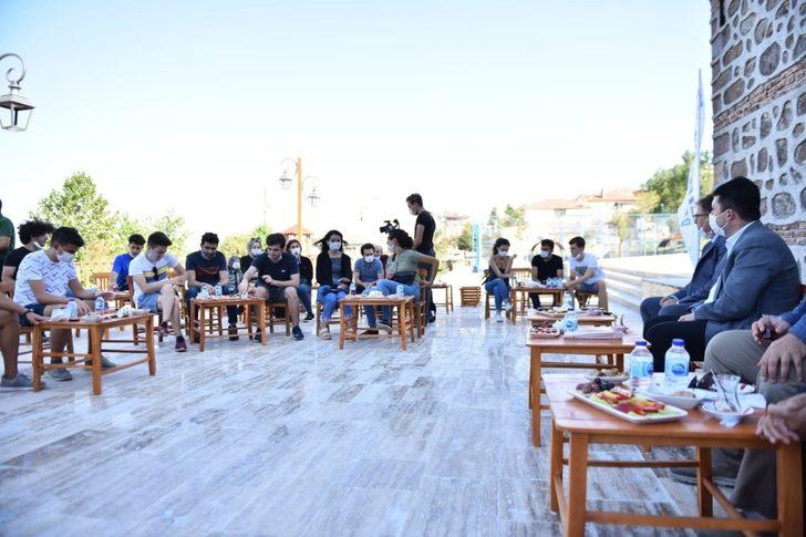 Başkan Hasan Avcı, Gençlerle buluştu G1