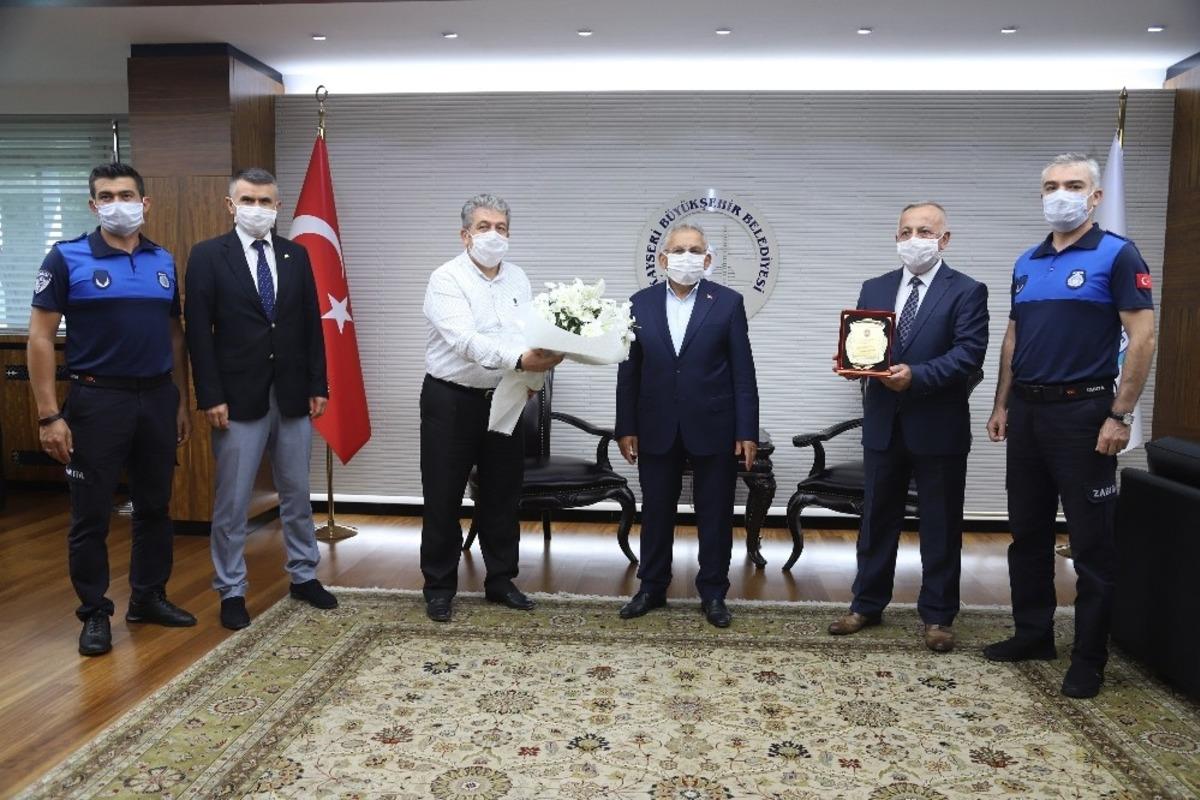 Başkan B&uuml;y&uuml;kkılı&ccedil; &lsquo;Zabıta Haftasını&rsquo; kutladı