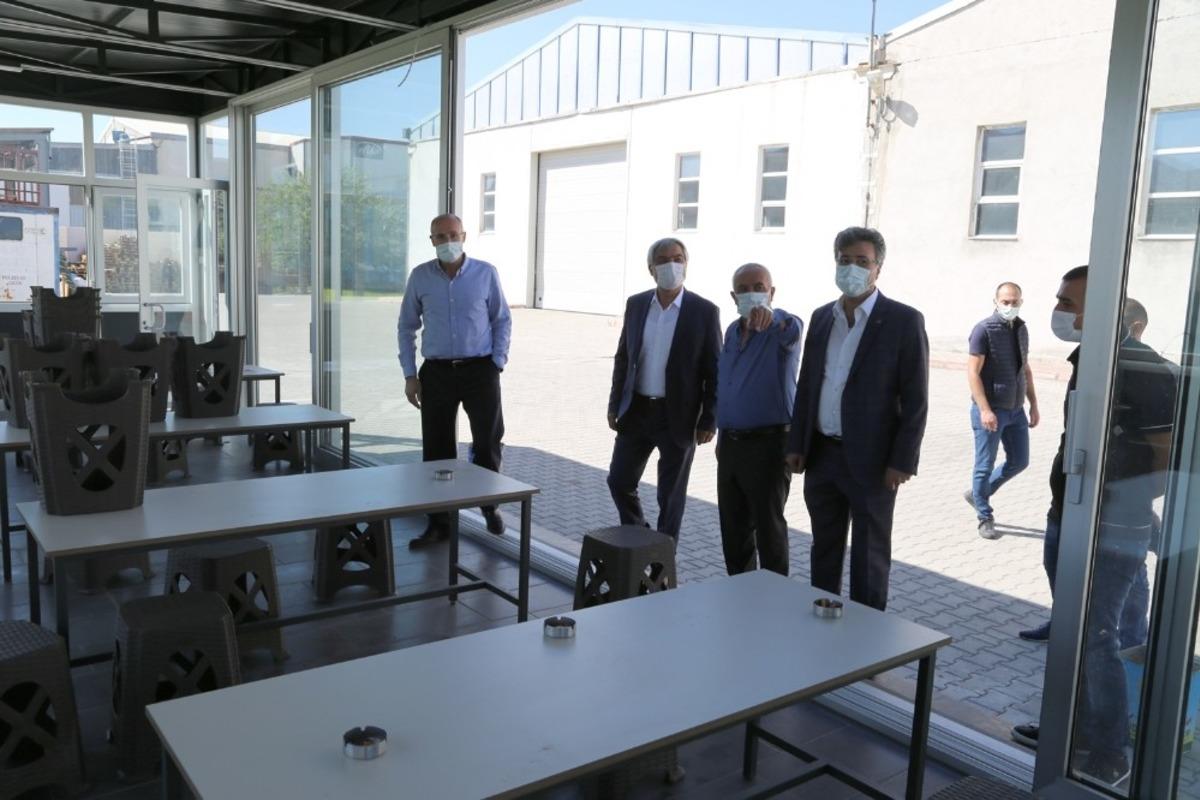 KAYSO&rsquo;dan işletmelere korona ziyareti