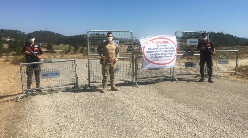 Dursunbey&rsquo;de 1 mahalle karantinaya alındı