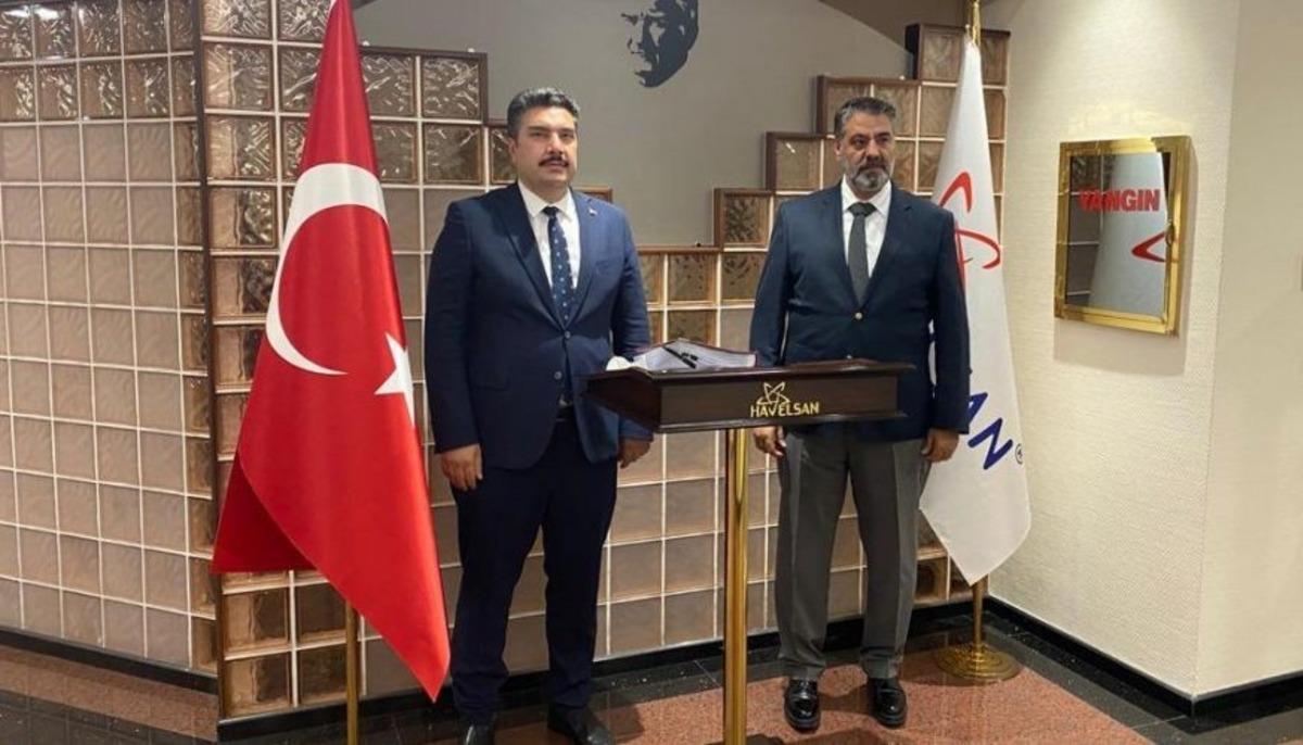 Rekt&ouml;r Polat&rsquo;tan HAVELSAN&rsquo;a hayırlı olsun ziyareti