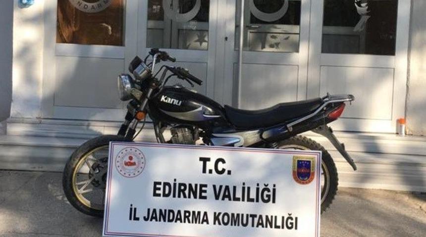 Motosiklet hırsızı yakalandı