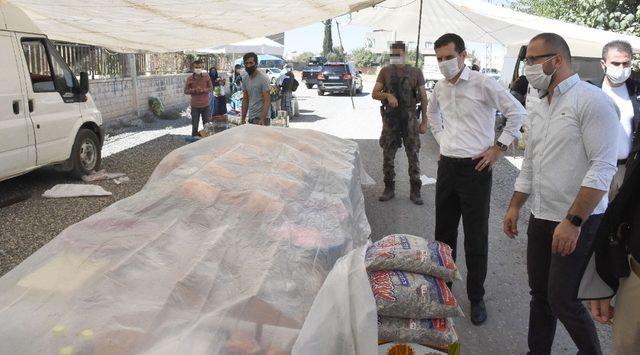 Nusaybin’de korona virüs denetimleri sürüyor