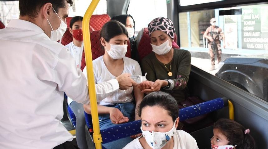 Nusaybin’de korona virüs denetimleri sürüyor