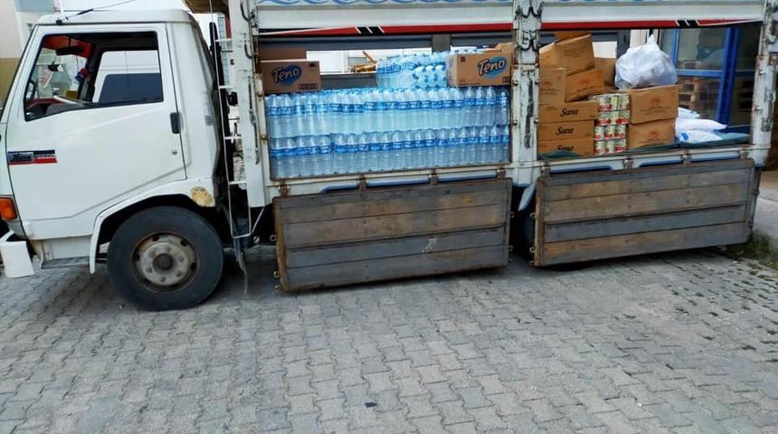 Amasya&rsquo;dan Giresun&rsquo;a yardım eli