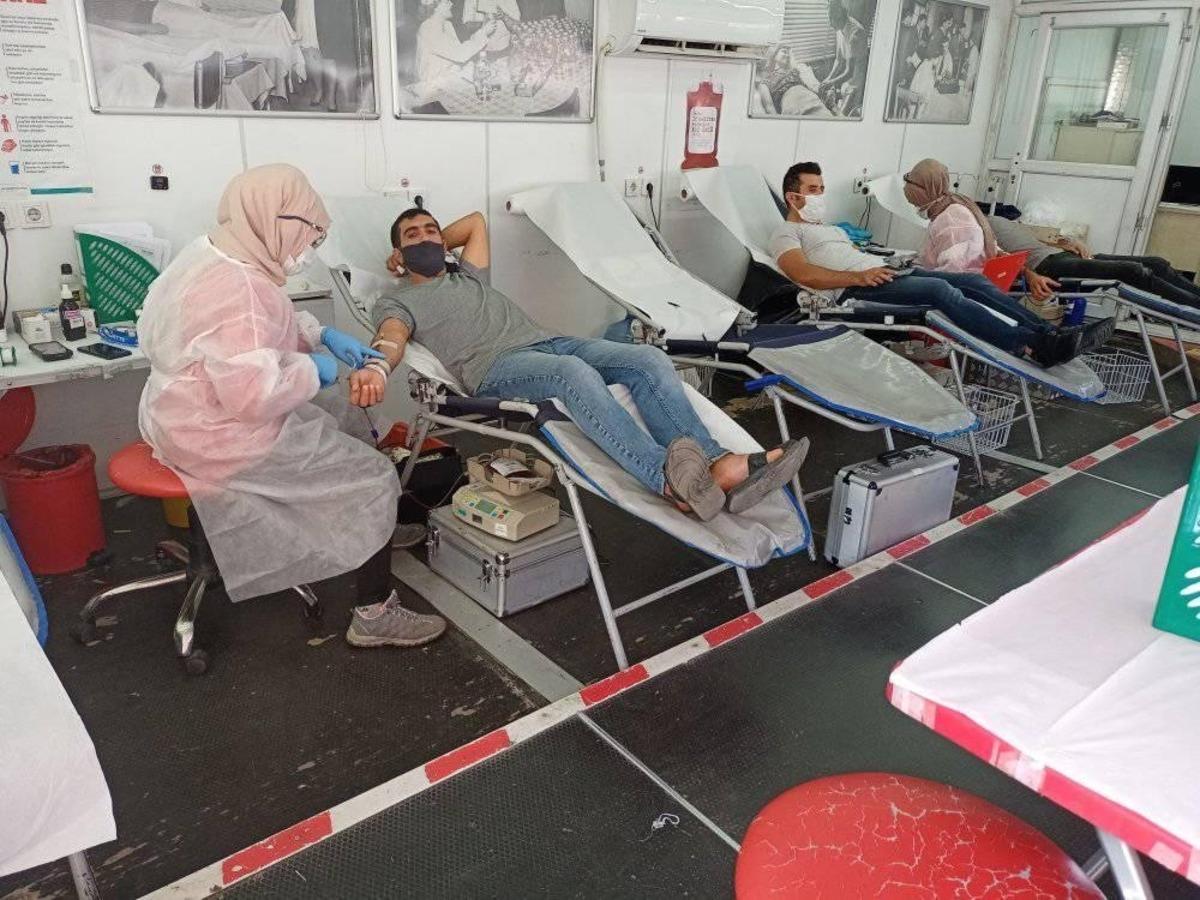 Dicle&rsquo;de kan bağışı kampanyası