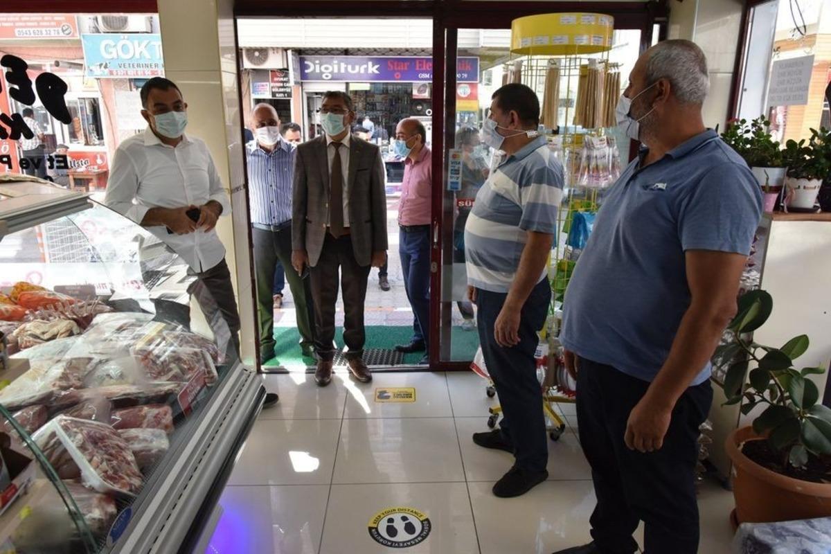 Eğirdir&rsquo;de Korona vir&uuml;s denetimleri