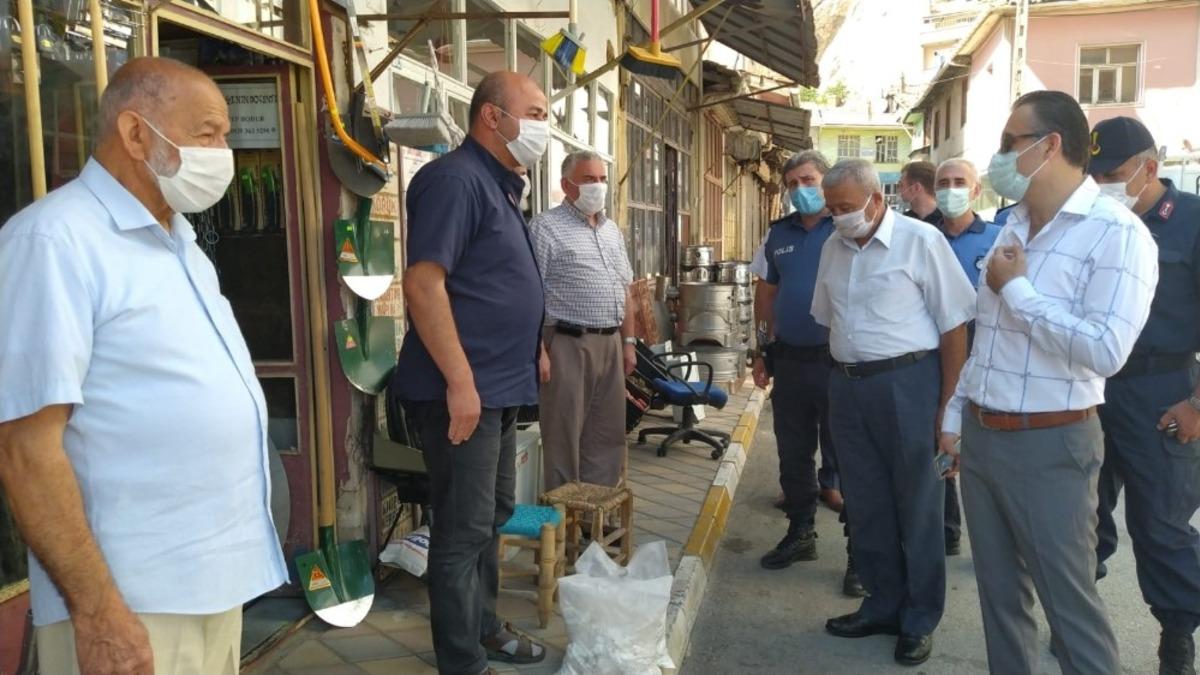Kaymakam Elig&uuml;l&rsquo;den korona vir&uuml;s denetimi