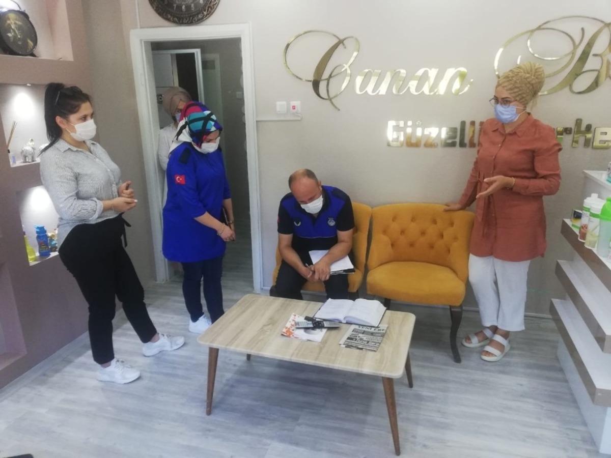 Ereğli&rsquo;de Covid-19 denetimleri s&uuml;r&uuml;yor