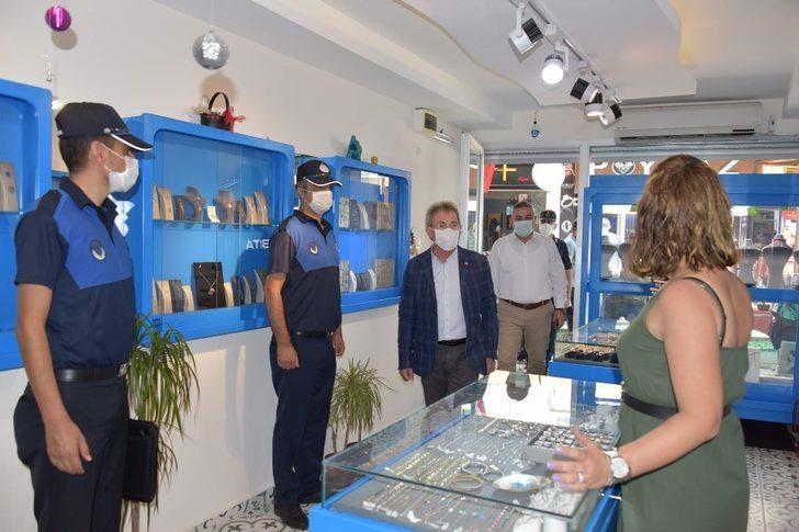 Aliağa’da korona virüsü denetimleri G4