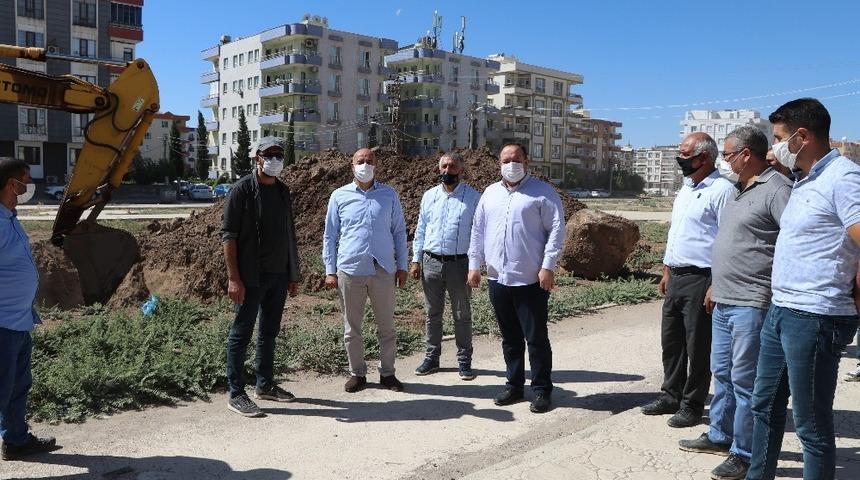 Viranşehir&rsquo;de tren yolu park &ccedil;alışmaları başladı