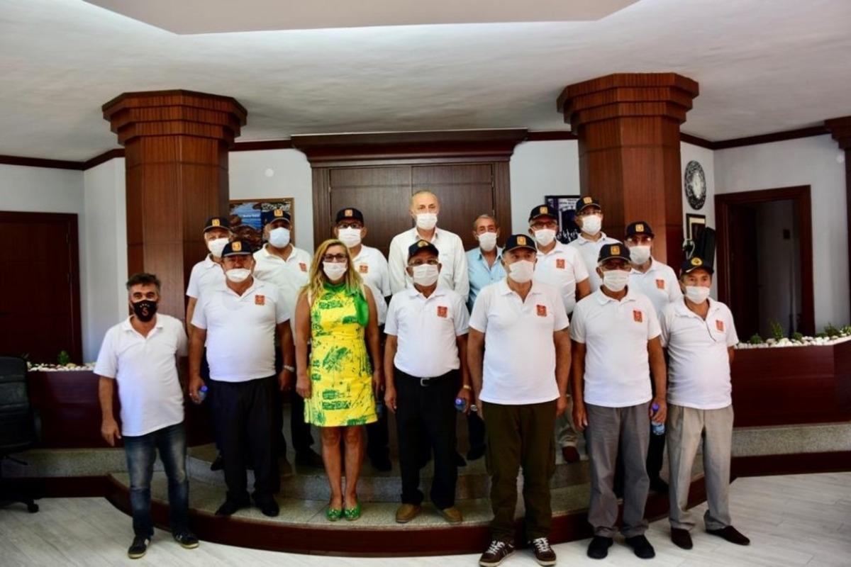 Didimli gazilerden Başkan Atabay&rsquo;a destek