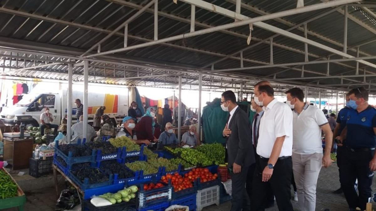 Kaymakam Akpay&rsquo;dan korona vir&uuml;s denetimi