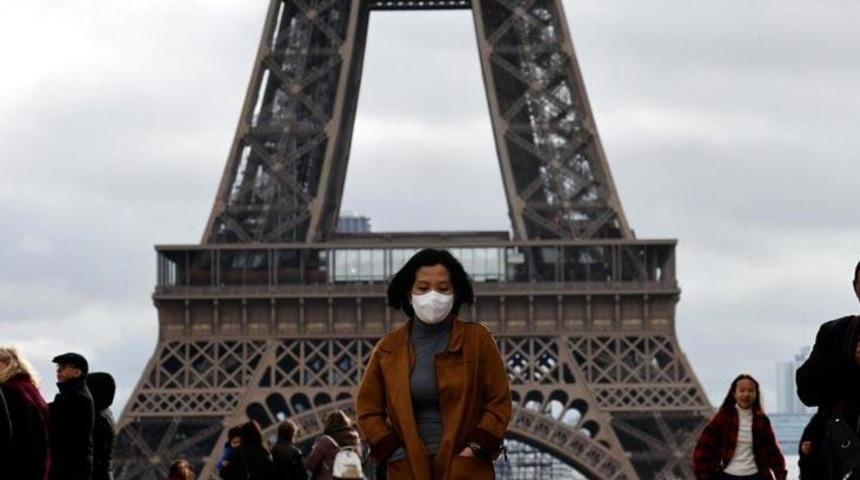 Fransa'da son 24 saatte 9 bin 843 Kovid-19 vakası tespit edildi