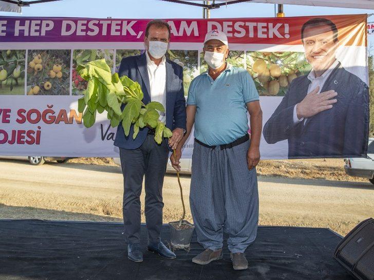 Başkan Seçer, Tarsuslu üreticilere 12 bin 500 incir fidanı dağıttı G1