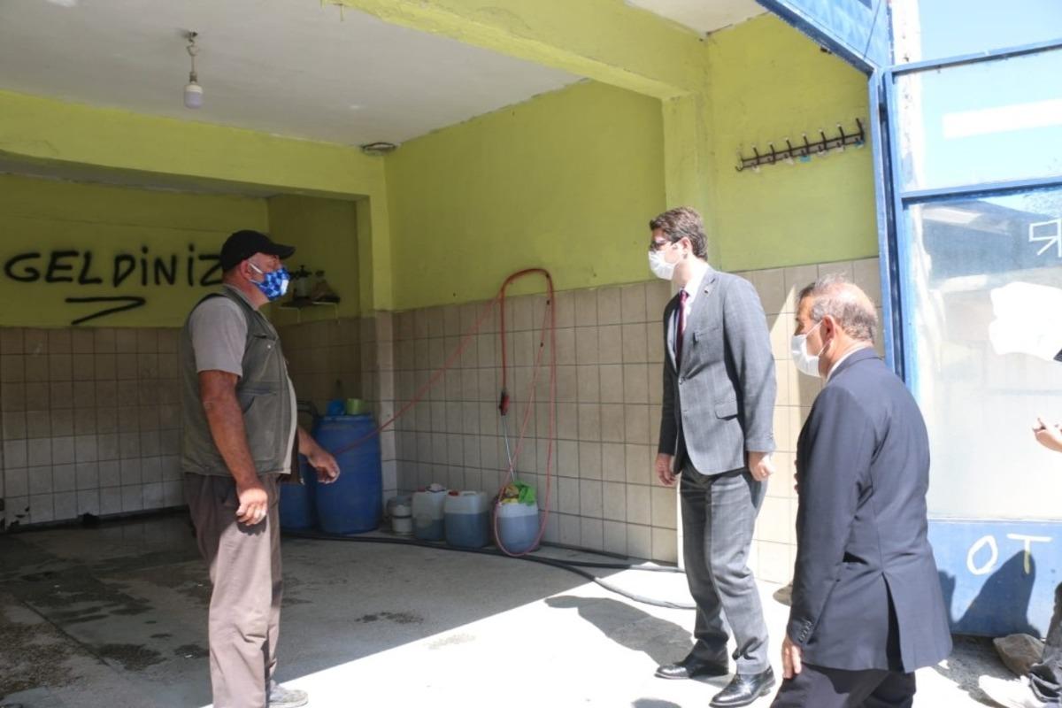 Aşkale&rsquo;de Korona denetimleri devam ediyor