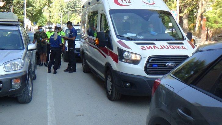 Otomobilin çarptığı yaya yaralandı G2