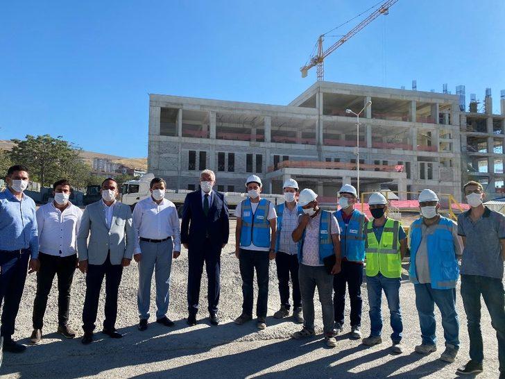 Milletvekili Kahtalı’dan Battalgazi Devlet Hastanesi inşaatında inceleme G2
