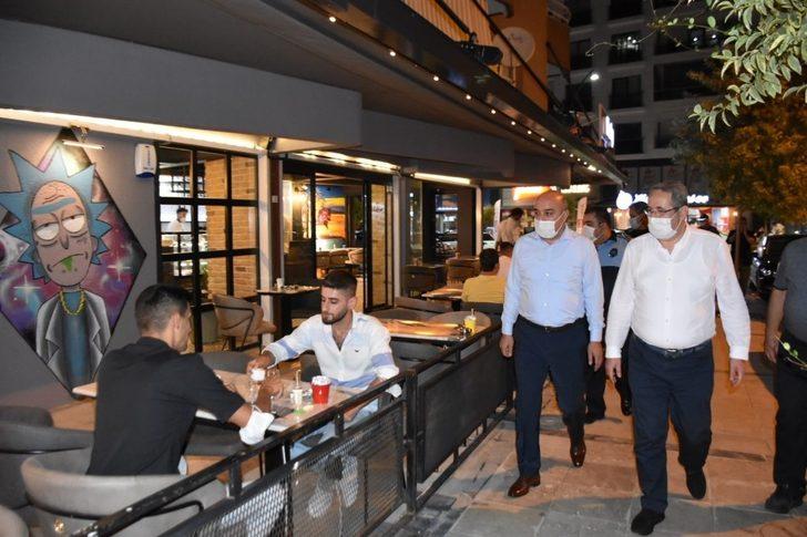 Salihli’de gece korona virüs denetimi G1