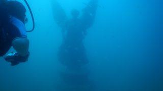 Saros'u ziyaret eden dalgıçları mest eden görüntü