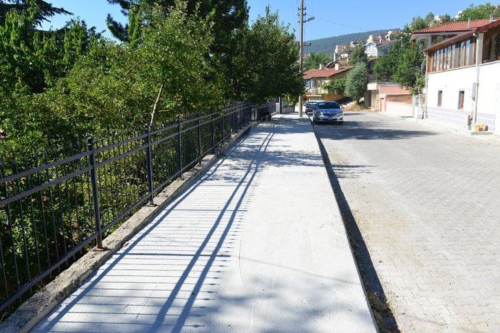 Kastamonu’da işlevini yitiren kaldırımlar yenileniyor G5