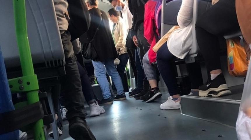 Kars’ta ayakta yolcu taşıyan dolmuşlara ceza yağdı