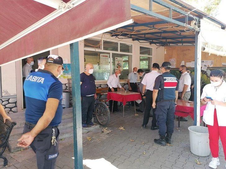 İl Jandarma Komutanlığı ekiplerinden Korona virüs denetimi G1