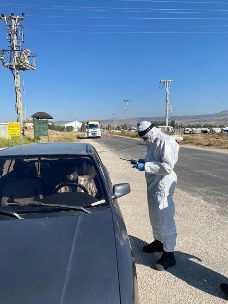 İl Jandarma Komutanlığı ekiplerinden Korona virüs denetimi G4