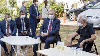 Adalet Bakanı Gül'den yaşamını yitiren adliye çalışanının ailesine taziye ziyareti
