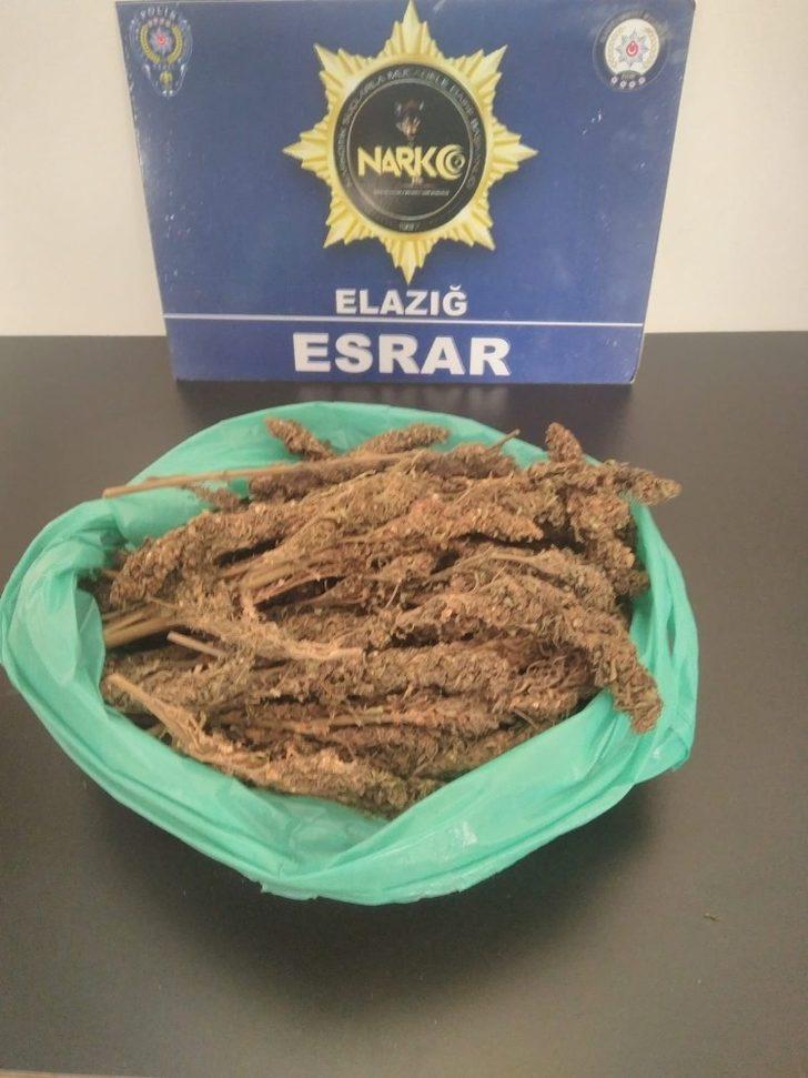 Elazığ’da uyuşturucu ile mücadele:2 tutuklama G3