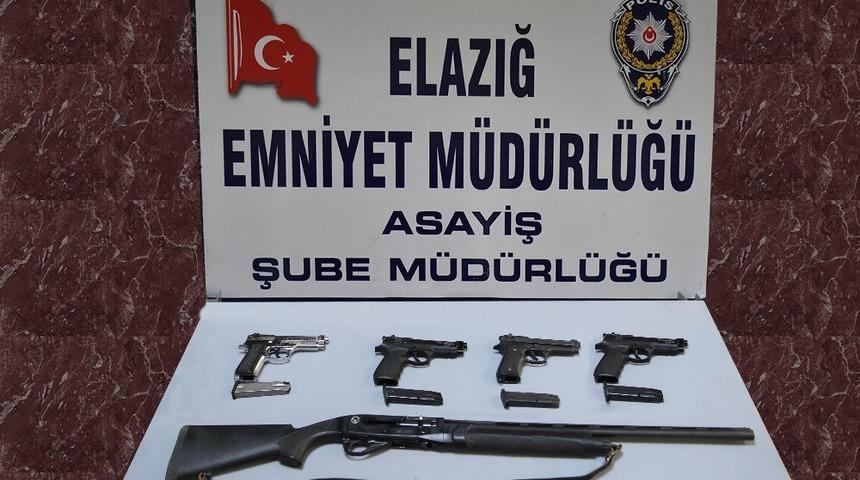 Elazığ&rsquo;da bir haftada 16 ş&uuml;pheli tutuklandı