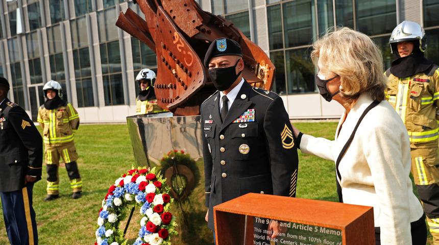 11 Eylül saldırılarının 19. yılı dolayısıyla NATO'da tören düzenlendi