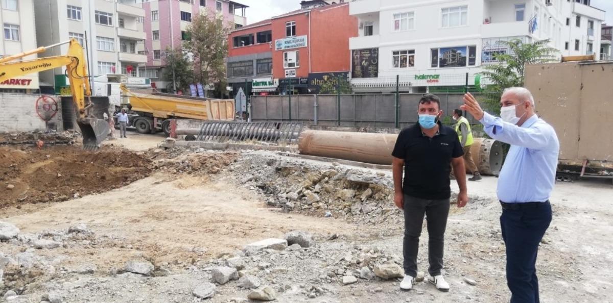 Sarıcami Meydanı projesi Başkan B&uuml;y&uuml;kg&ouml;z&rsquo;&uuml;n takibinde