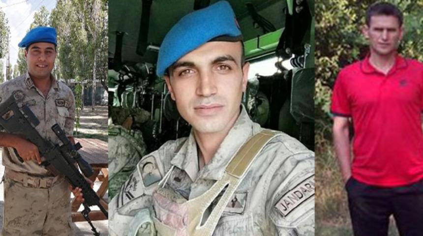 Son dakika: Kahreden haber! 1 Jandarma Y&uuml;zbaşı ile 2 Uzman &Ccedil;avuş şehit oldu