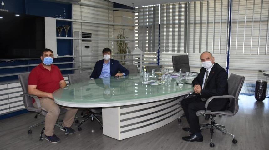 Genel Başkan Uslu, Başkan Özlü’yü ziyaret etti