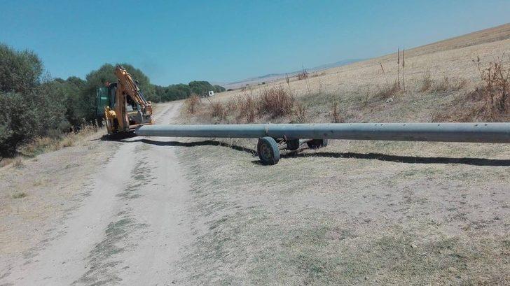 Altıntaş Zafer OSB’de enerji nakil hattı çalışmaları başladı G1