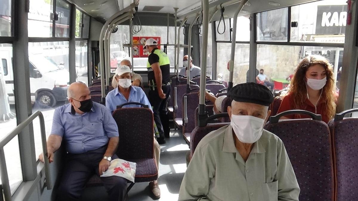 Kilis&rsquo;te maske denetimi