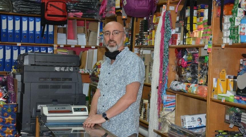 Sinop’ta kırtasiye esnafı zor durumda