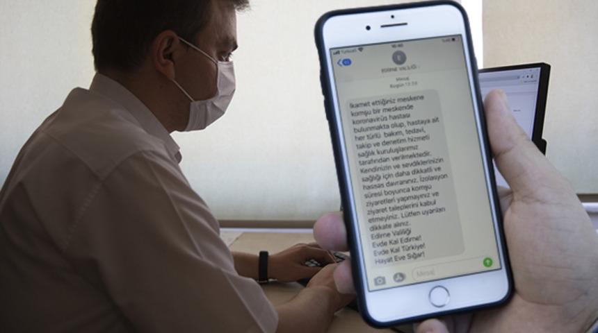 Edirne'de hayata ge&ccedil;irildi! Koronavir&uuml;s hastalarının komşularına mesaj