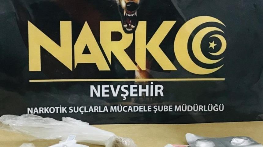 Nevşehir&rsquo;de uyuşturucudan 2 kişi yakalandı
